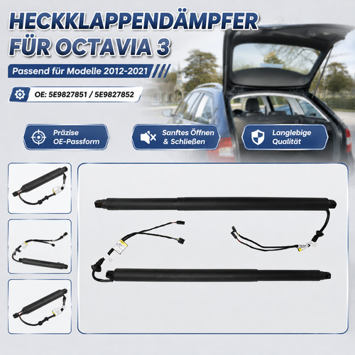 Gasfeder heckklappe hub - 2x,