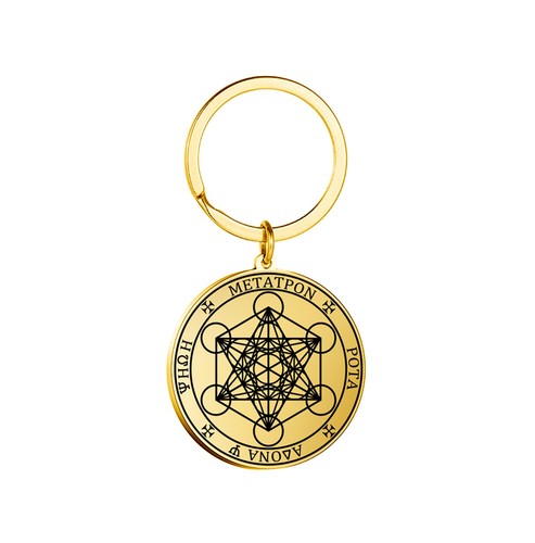 Metatron würfel halskette - würfel,