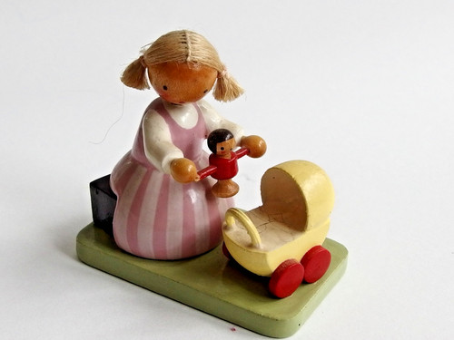 Mädchen puppe puppenwagen - puppe,,