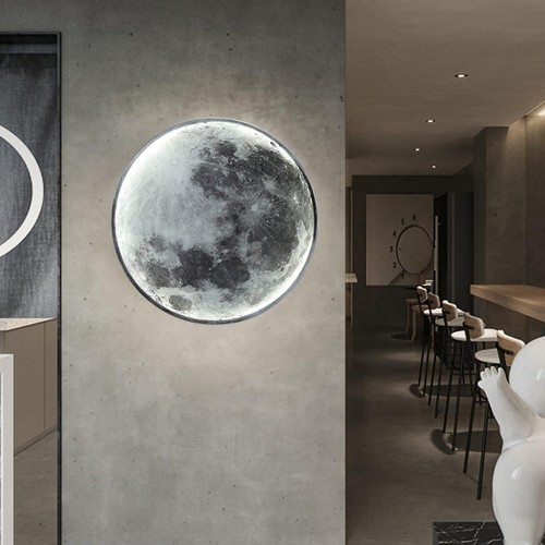 Led mond wandleuchte - led,
