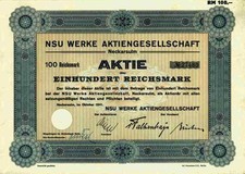 NSU Werke Neckarsulm 1941