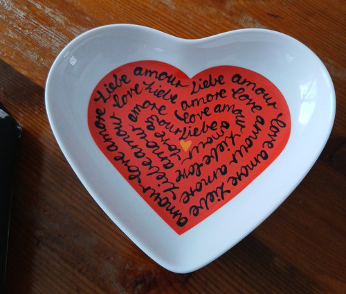 Rosenthal teller herz une - rosenthal,