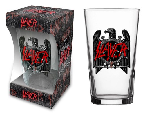 Slayer bierglas eagle - slayer, klar