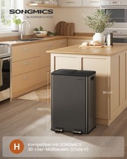 Mülleimer Küche, 2 x 30