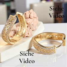 Luxuriöse Damen 14K Gelbgold