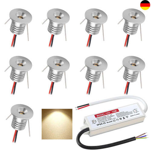 Led einbaustrahler 12v mini - led,