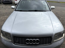 V8 Motorhaube Audi A6 S6 RS6 4B LICHTSILBER LY7W Haube silber grau