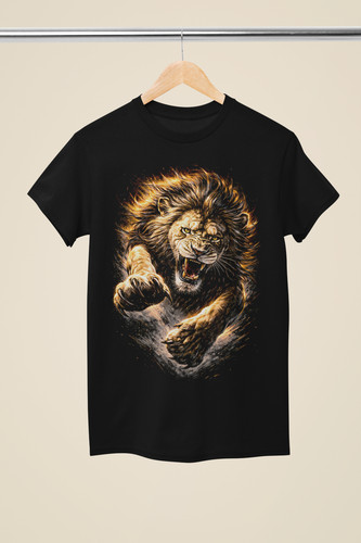 Löwe feuer shirt unisex - feuer,