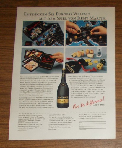 Seltene werbung remy - remy, martin