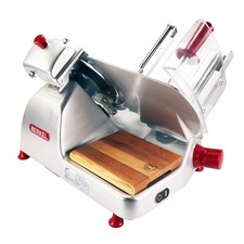 Berkel Pro Line XS25 silber, Schneidemaschine + inkl. Einlegebrett aus Fassholz