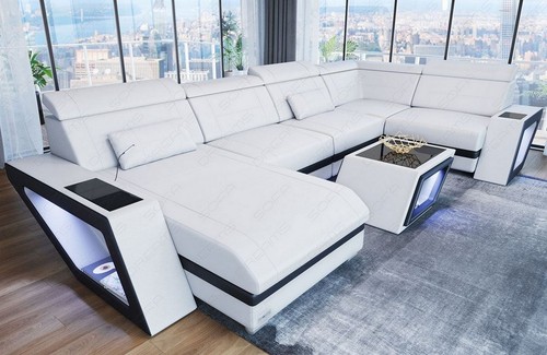 Sofa wohnlandschaft leder - sofa,
