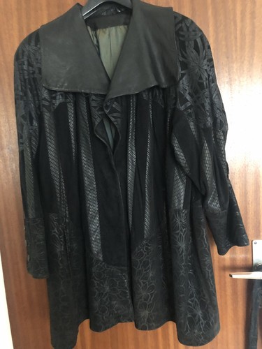 Leder kurzmantel - kurzmantel,