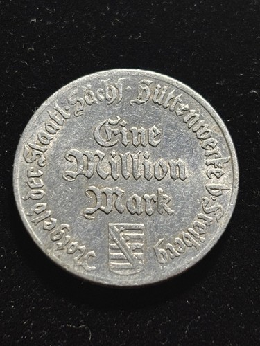Eine million mark notgeld - notgeld, der