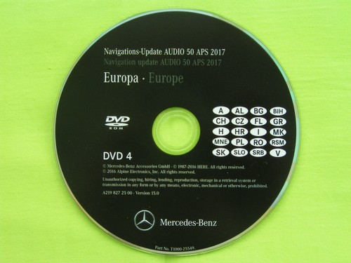 Dvd navigation mercedes - dvd,