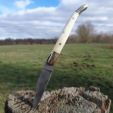 Laguiole Damaszener Stahl Taschenmesser Klappmesser Damaststahl  22cm (RD9w) -B-