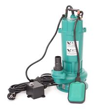 370W Fäkalienpumpe Schmutzwasserpumpe Tauchpumpe Abwasserpumpe Cutter 6600L / h