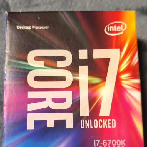 Intel core 6700k leer - core, i7-6700k