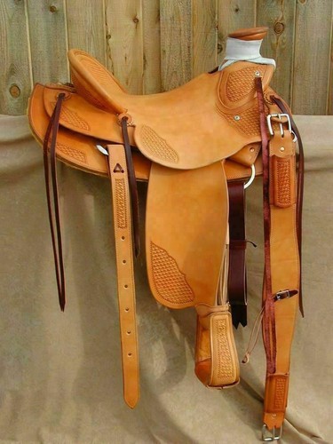 Wildrace western naturleder - wildrace,