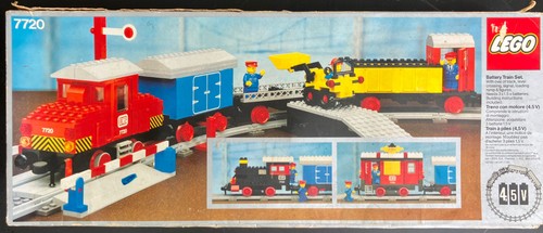 Lego 7720 eisenbahn - lok, zug