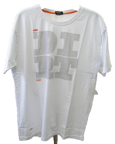 Shirt dirt ktm weiß - "dirt",