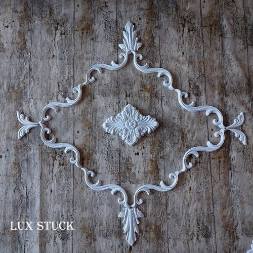 Gips deckenspiegel rosette - deckenspiegel,
