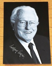 WOLFGANG WAGNER AUTOGRAMM Foto