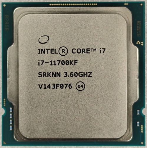 Intel core 11700kf - core, cpu