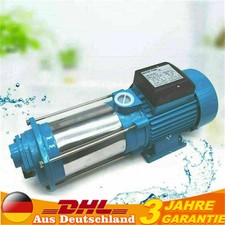 Neu Kreisel Pumpe 4000 l / h 2500Watt Garten Wasser Pumpe Brunnen Hauswasserwerk