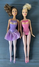 2x  BALLERINA BARBIE MATTEL 2009
