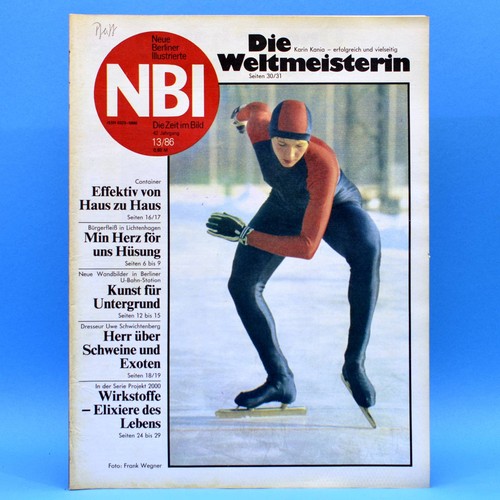 Ddr nbi 1986 eisschnelllauf - ddr,