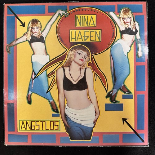 Nina hagen angstlos red labels - nina,