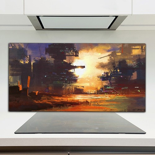 Kunstscifi stadt bei - kunstscifi,