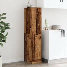 Apothekerschrank Altholz-Optik