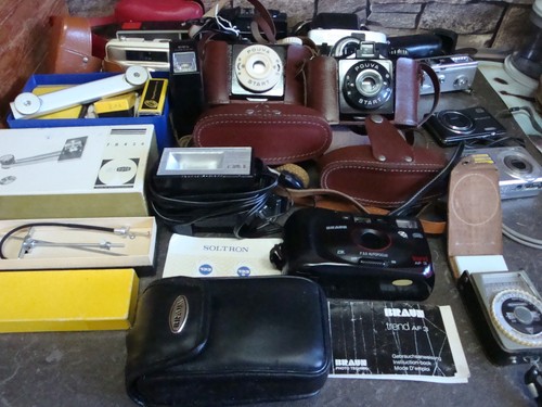 Konvolut alte fotoapparate - ,