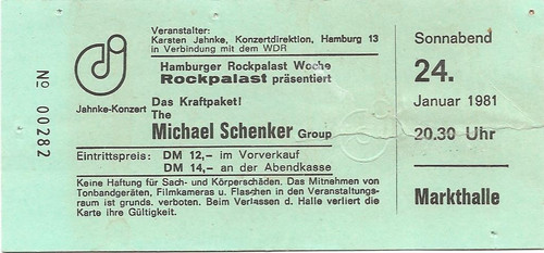 Michael schenker concert - schenker, in