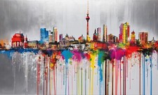 Berlin skyline silber edition - skyline,