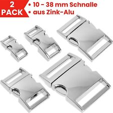 Metall Steckschnallen Silber Tasche Gurtschnalle Rucksack Gurtband Schnalle Band