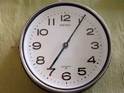 Original seiko quarz - original, wanduhr