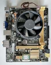 Asus Mainboard, Asus Mutterplatine, CPU i7, 12GB RAM, Netzteil, Kabel - TOP