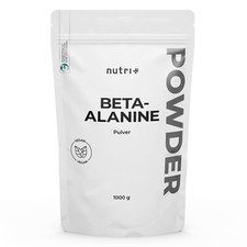 Beta Alanin Pulver 1000g - Nutri+ Beta Alanine Powder - hochdosiert & vegan