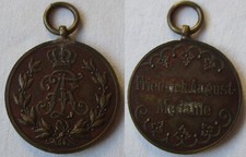 Sachsen Friedrich August Medaille Bronze (157874)