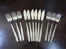 WMF Modell Frankfurt Fischbesteck 6 Personen 12 Teile Cromargan TOP