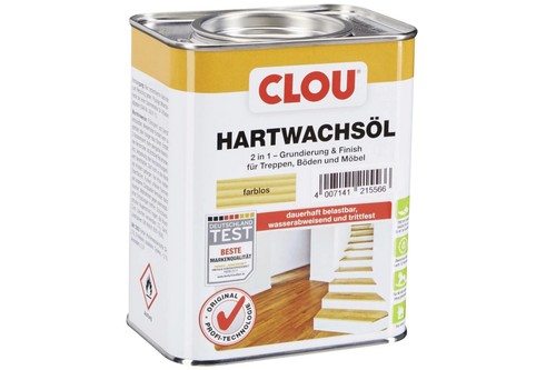 Clou hartwachs öl 750 - clou,