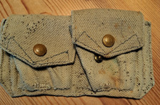 Militaria Gürteltasche Dänemark für Munition/Magazine FK HMAK alt selten rar