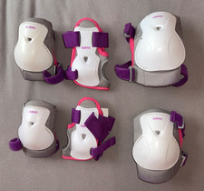 Inliner Schutzset - Knie- Ellenbogenschoner und Handschoner Größe XS  von oxelo