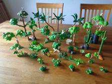 Playmobil Bäume Sträucher Blumen Pflanzen Felsen
