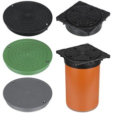 Kanaldeckel Ø DN315 DN350 DN400 DN425 Schachtabdeckung Schachtdeckel Gullydeckel