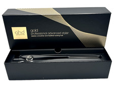 ghd Gold Glätteisen & Styler Schwarz – professionelles Sleek-Haarstyling, Glanz