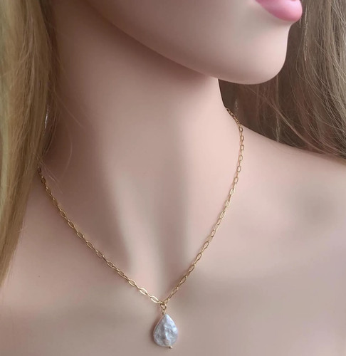 18k gold filled halskette - gold,