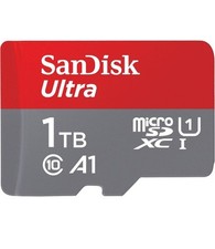 1 Stück Original SanDisk micro SD ULTRA A1 Speicherkarte 1TB NEU Versiegelt